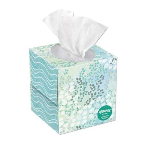 Tissue Facial Kleenex Boutique White Upright Box 2 Ply 65/Bx, 27 BX/CA